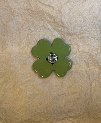 Clover patchwork pin 🍀 🪡